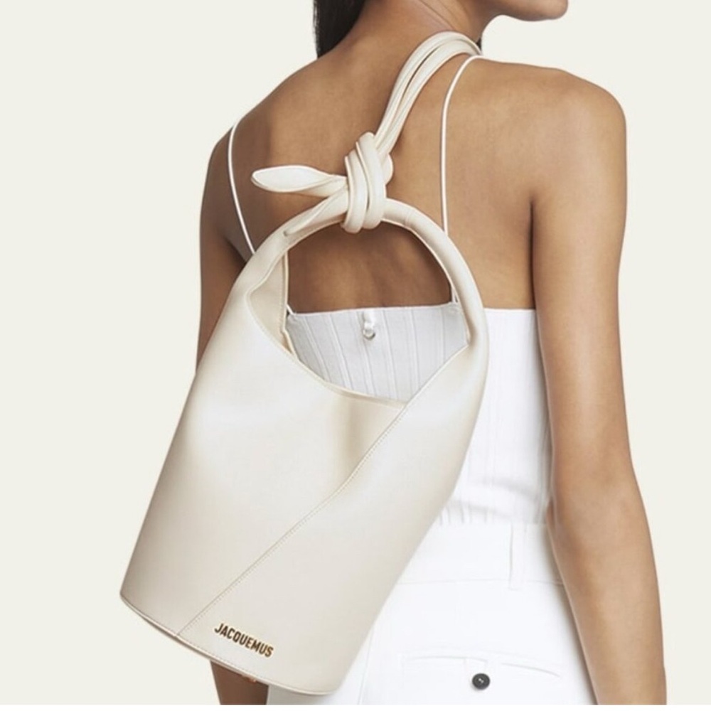 Jacquemus off White le petit tourni Bucket Bag - Picture 9 of 11